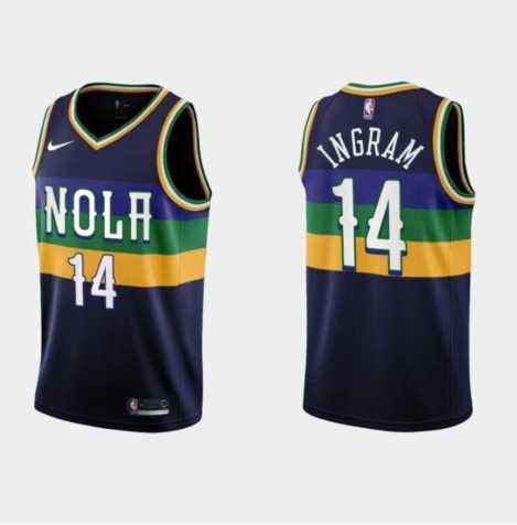 Men New Orleans Pelicans #14 Brandon Ingram 2022-23 City Edition Navy Jersey,We sell and wholesale Men New Orleans Pelicans #14 Brandon Ingram 2022-23 City Edition Navy Jersey on line form chian!